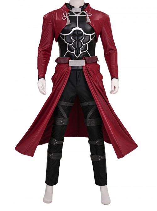 Fate Stay Night Emiya Archer Red A Halloween Cosplay Costume Set Without Shoes