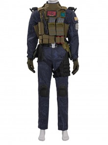 Game Delta Force Wei Long Dragon Halloween Cosplay Costume Set Without Jet Pack Without Simulated Knife