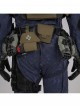 Game Delta Force Wei Long Dragon Halloween Cosplay Costume Set Without Jet Pack Without Simulated Knife