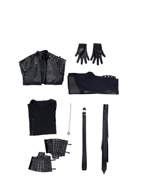 Wizardry V Heart Of The Maelstrom The Witcher Geralt Halloween Cosplay Costume Set Without Shoes And Sword