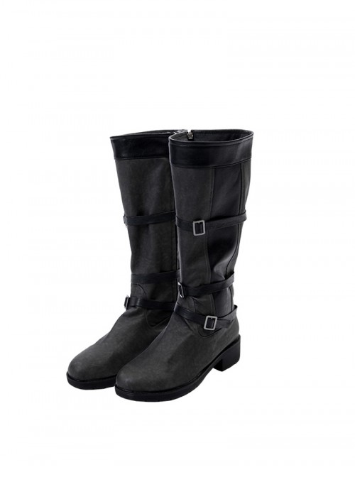Wizardry V Heart Of The Maelstrom The Witcher Geralt Halloween Cosplay Accessories Black Boots