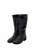 Wizardry V Heart Of The Maelstrom The Witcher Geralt Halloween Cosplay Accessories Black Boots
