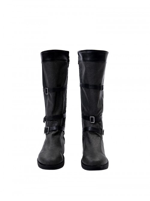 Wizardry V Heart Of The Maelstrom The Witcher Geralt Halloween Cosplay Accessories Black Boots
