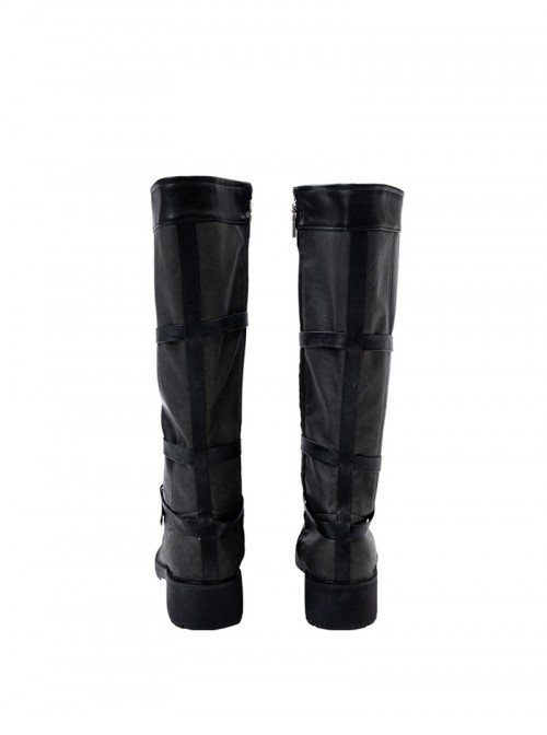 Wizardry V Heart Of The Maelstrom The Witcher Geralt Halloween Cosplay Accessories Black Boots