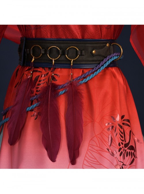 Game Where Winds Meet An Liuli Halloween Cosplay Costume Set
