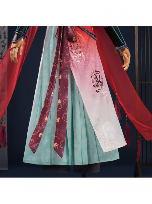 Game Where Winds Meet An Liuli Halloween Cosplay Costume Set