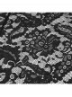 Gothic Style Black Sexy Exquisite Heavy Industry Flower Pattern Lace Split Long Skirt