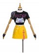 KPop Demon Hunters Mira Short Sleeves Halloween Cosplay Costume Set