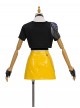 KPop Demon Hunters Mira Short Sleeves Halloween Cosplay Costume Set