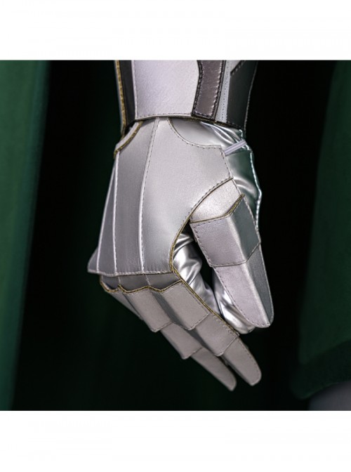 Marvel Tokon Fighting Souls Doctor Doom Halloween Cosplay Costume Set Without Mask