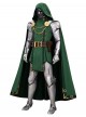 Marvel Tokon Fighting Souls Doctor Doom Halloween Cosplay Costume Set Without Mask