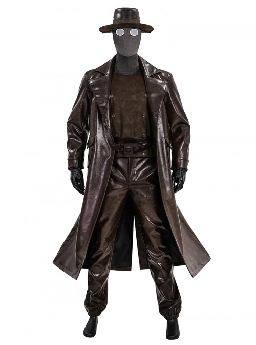 Spider Noir Noir Spider Man Halloween Cosplay Costume Set Without Shoes