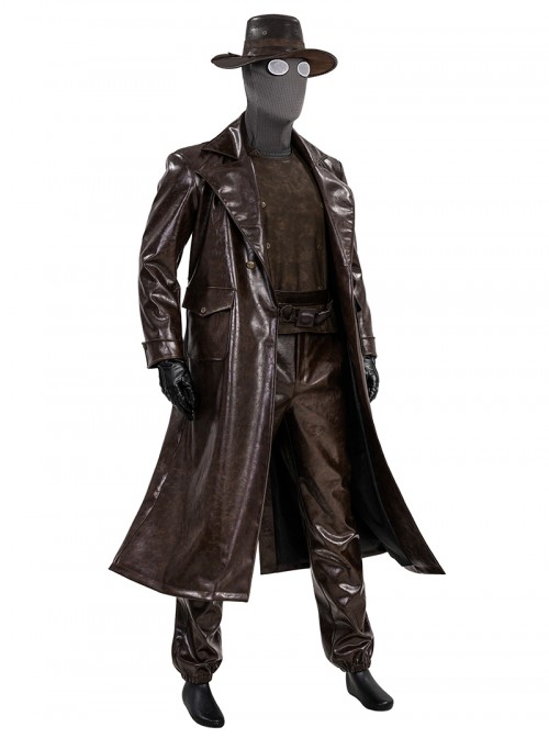 Spider Noir Noir Spider Man Halloween Cosplay Costume Set Without Shoes