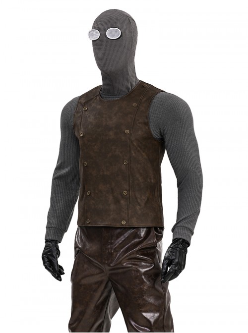 Spider Noir Noir Spider Man Halloween Cosplay Costume Set Without Shoes