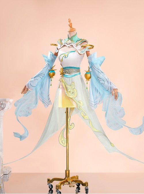 Game Honor Of Kings Gongsun Li Yunnuo Qianshan Halloween Cosplay Costume Set