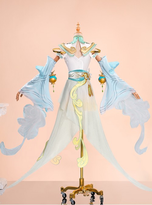 Game Honor Of Kings Gongsun Li Yunnuo Qianshan Halloween Cosplay Costume Set