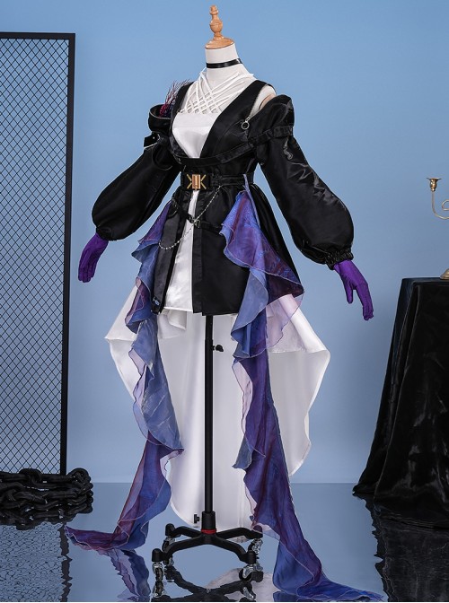 Game Arknights Highmore Halloween Cosplay Costume Set