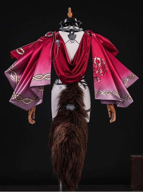 Game Wuthering Waves Lupa Halloween Cosplay Costume Set