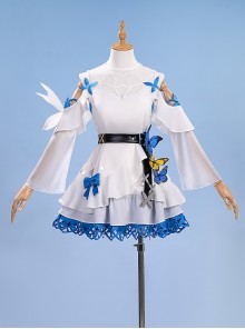 Game Honkai Impact 3 Seele Vollerei Summer Snow Lily Of The Valley Halloween Cosplay Costume Set
