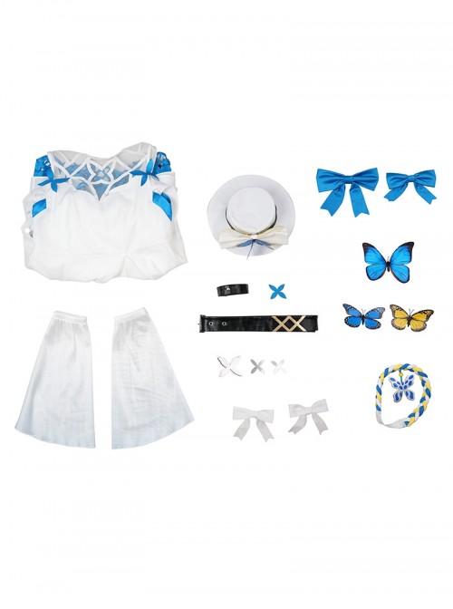 Game Honkai Impact 3 Seele Vollerei Summer Snow Lily Of The Valley Halloween Cosplay Costume Set
