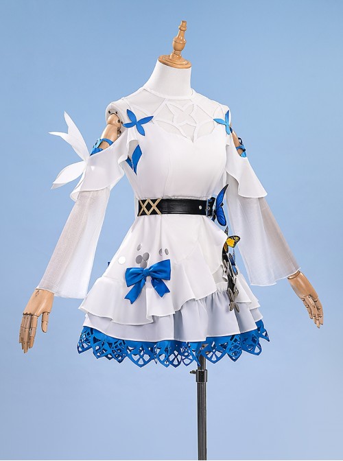 Game Honkai Impact 3 Seele Vollerei Summer Snow Lily Of The Valley Halloween Cosplay Costume Set