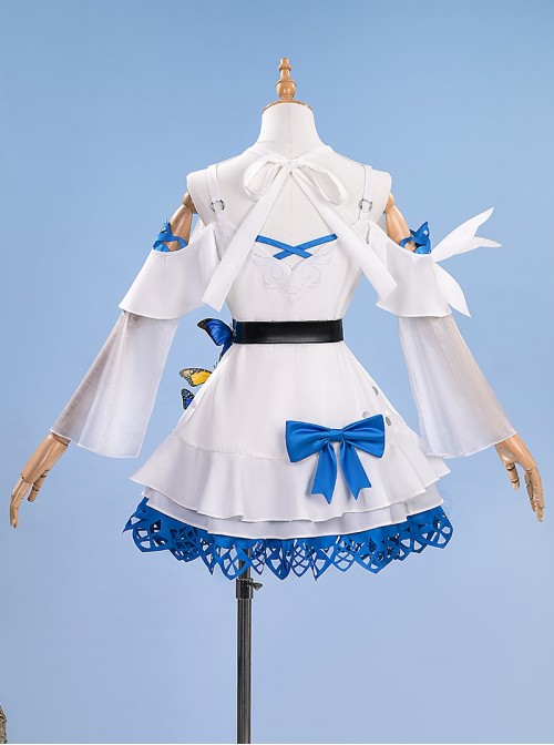 Game Honkai Impact 3 Seele Vollerei Summer Snow Lily Of The Valley Halloween Cosplay Costume Set