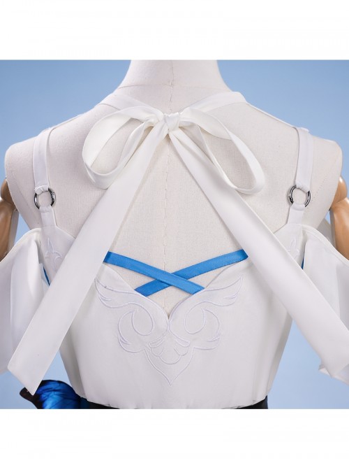 Game Honkai Impact 3 Seele Vollerei Summer Snow Lily Of The Valley Halloween Cosplay Costume Set