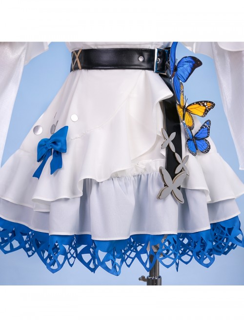 Game Honkai Impact 3 Seele Vollerei Summer Snow Lily Of The Valley Halloween Cosplay Costume Set