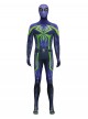 Game Marvels Spider Man 2 Spider Man Miles Morales Purple Reign Bodysuit Halloween Cosplay Costume Set
