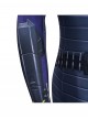 Game Marvels Spider Man 2 Spider Man Miles Morales Purple Reign Bodysuit Halloween Cosplay Costume Set