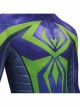 Game Marvels Spider Man 2 Spider Man Miles Morales Purple Reign Bodysuit Halloween Cosplay Costume Set