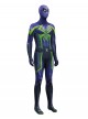 Game Marvels Spider Man 2 Spider Man Miles Morales Purple Reign Bodysuit Halloween Cosplay Costume Set