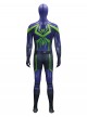 Game Marvels Spider Man 2 Spider Man Miles Morales Purple Reign Bodysuit Halloween Cosplay Costume Set