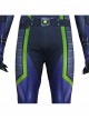Game Marvels Spider Man 2 Spider Man Miles Morales Purple Reign Bodysuit Halloween Cosplay Costume Set