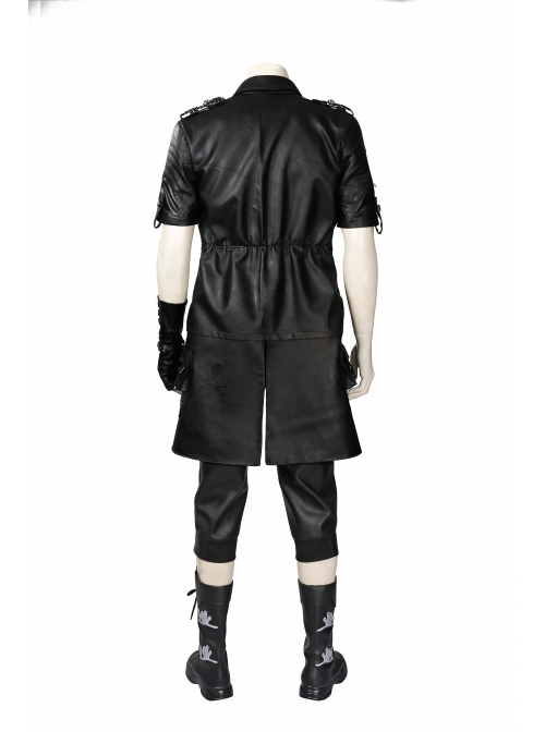 Final Fantasy XV Noctis Lucis Caelum Halloween Cosplay Costume Black Jacket