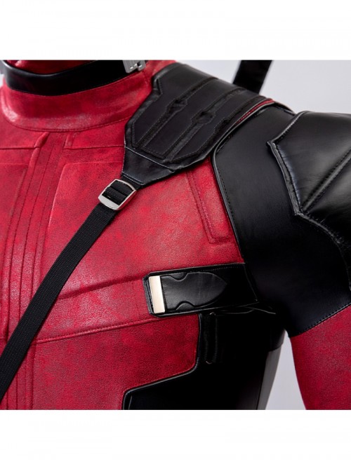 Movie Deadpool 2 Deadpool High End Version Halloween Cosplay Costume Set Without Shoes And Helmet And Props