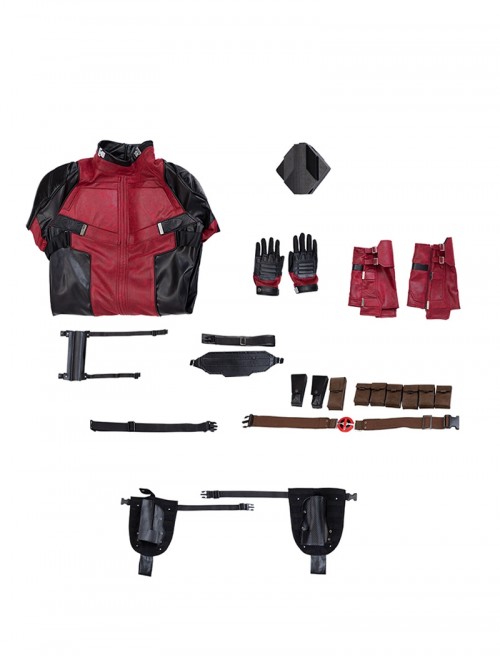 Movie Deadpool 2 Deadpool High End Version Halloween Cosplay Costume Set Without Shoes And Helmet And Props