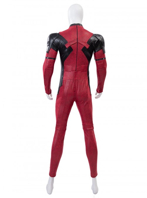 Movie Deadpool 2 Deadpool High End Version Halloween Cosplay Costume Set Without Shoes And Helmet And Props
