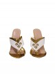Game Wuthering Waves Iuno Halloween Cosplay Accessories High Heel Sandals