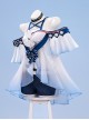 Game Arknights Skadi Riding The Waves Halloween Cosplay Costume Set