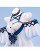 Game Arknights Skadi Riding The Waves Halloween Cosplay Costume Set