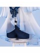 Game Arknights Skadi Riding The Waves Halloween Cosplay Costume Set