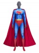 Movie Superman Supergirl Bodysuit Halloween Cosplay Costume Set