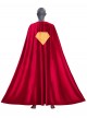 Movie Superman Supergirl Bodysuit Halloween Cosplay Costume Set