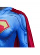 Movie Superman Supergirl Bodysuit Halloween Cosplay Costume Set