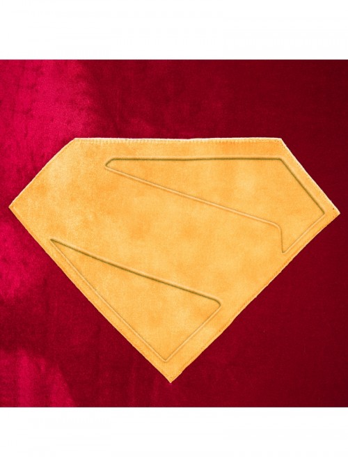 Movie Superman Supergirl Bodysuit Halloween Cosplay Costume Set