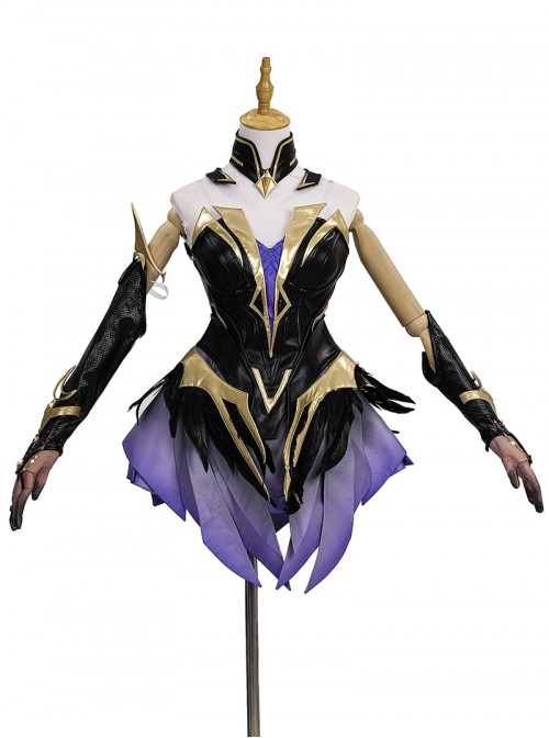 Marvel Rivals Dagger Twin Dance Partner Halloween Cosplay Costume Set Without Shoes
