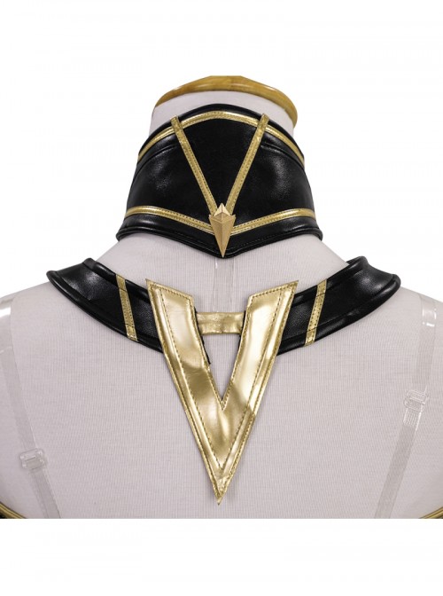 Marvel Rivals Dagger Twin Dance Partner Halloween Cosplay Costume Set Without Shoes