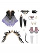 Marvel Rivals Dagger Twin Dance Partner Halloween Cosplay Costume Set Without Shoes