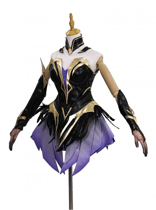Marvel Rivals Dagger Twin Dance Partner Halloween Cosplay Costume Set Without Shoes